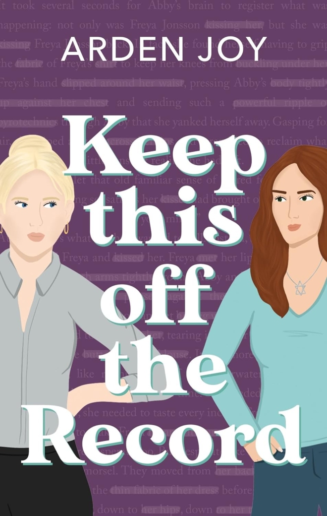 Cover image of "Keep this off the Record" by Arden Joy