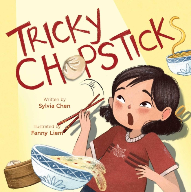 Cover image of "Tricky Chopsticks" by Sylvia Chen