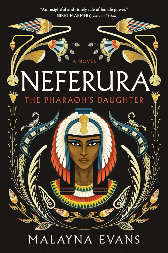 Cover image of "Neferura: The Pharoah's Daughter" by Malayna Evans