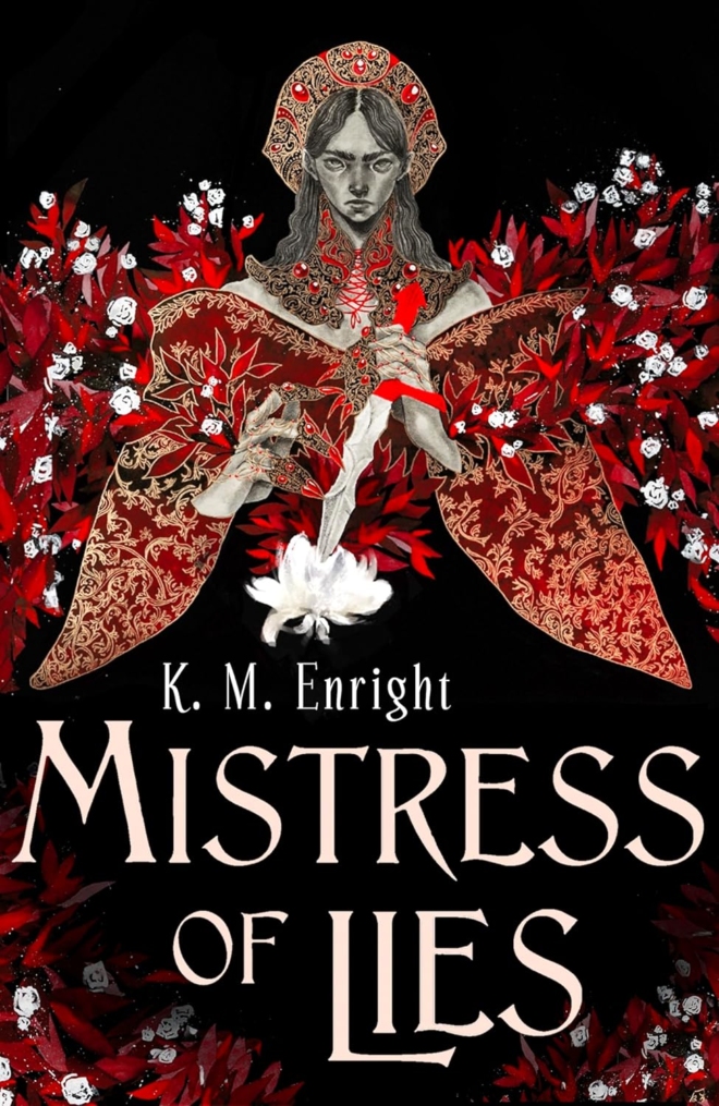 Cover image of "Mistress of Lies" by K.M. Enright