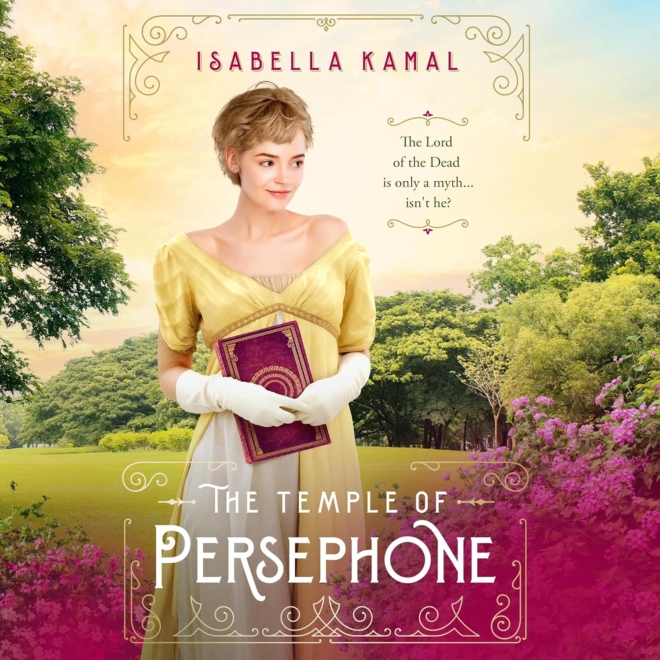 Cover image of "The Temple of Persephone" by Isabella Kamal