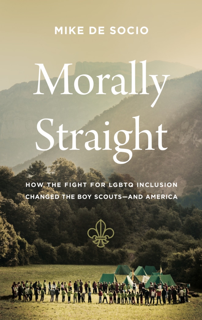 Cover image of "Morally Straight" by Mike De Socio