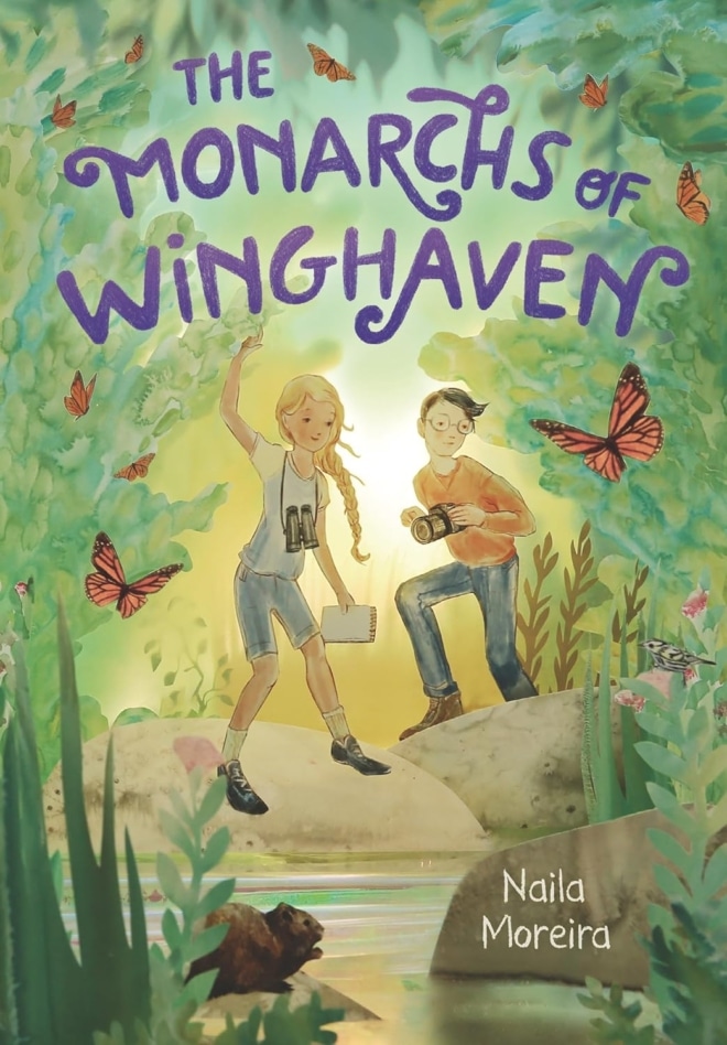 Cover image of "The Monarchs of Winghaven" by Naila Moreira