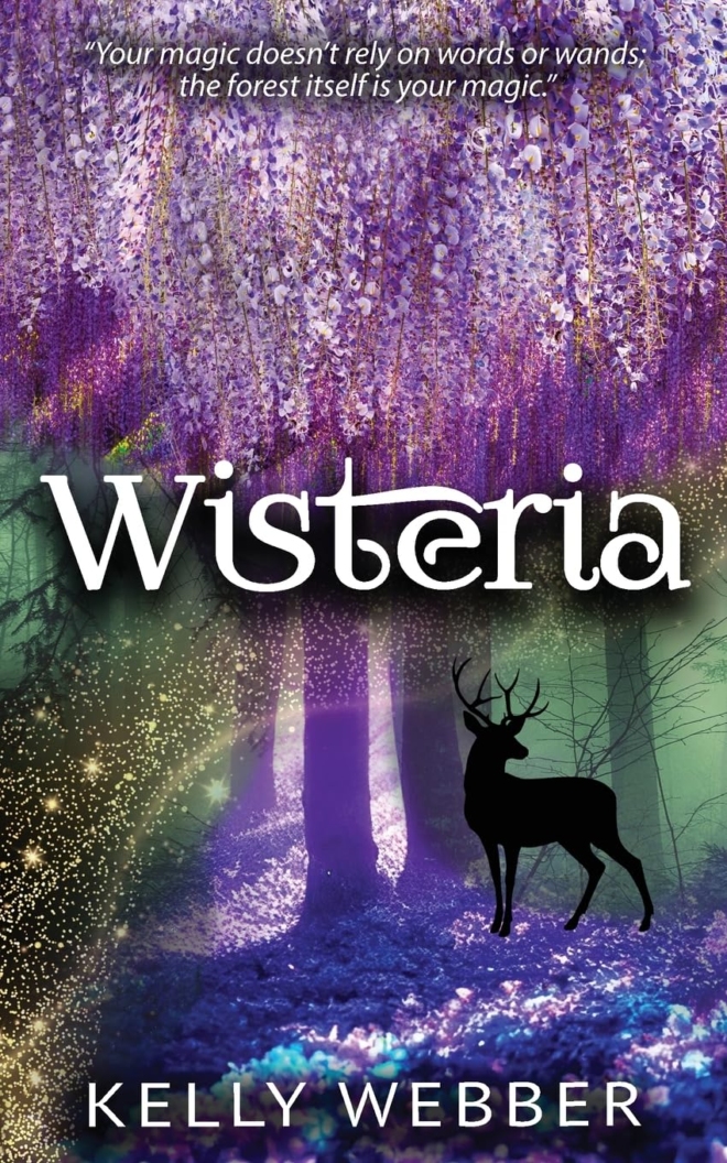 Cover image of "Wisteria" by Kelly Webber