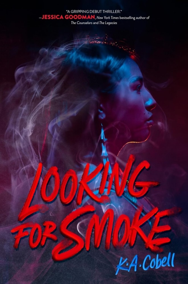 Cover image of "Looking for Smoke" by K.A. Cobell