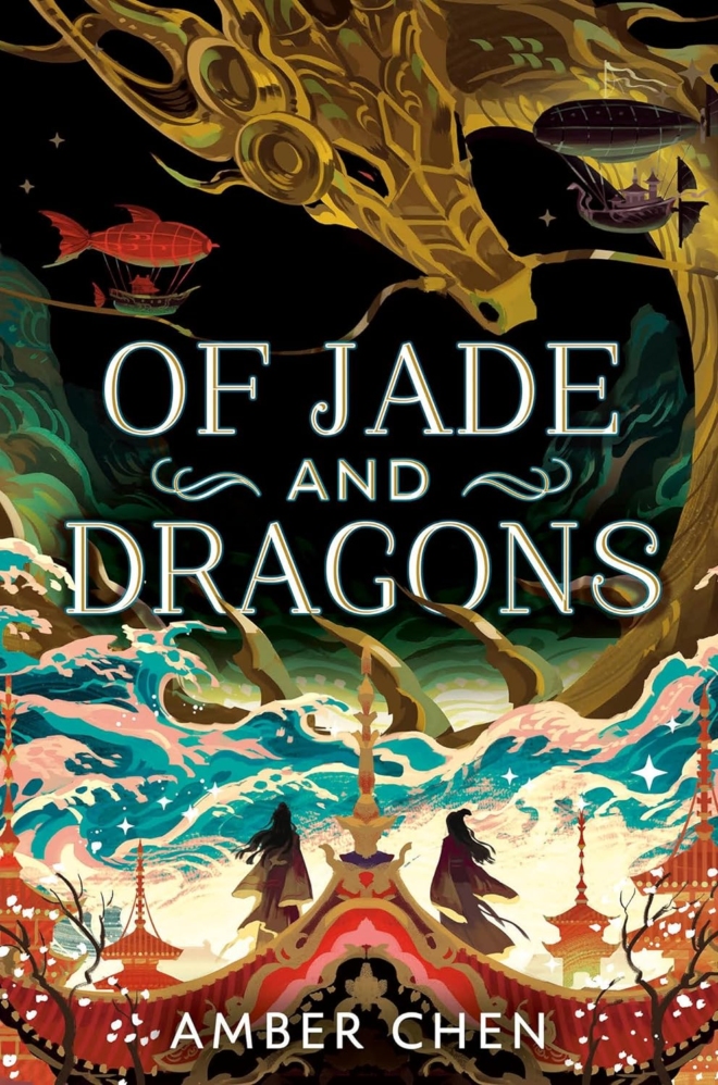 Cover image of "Of Jade and Dragons" by Amber Chen