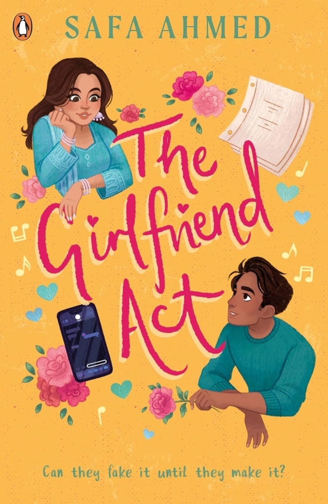 Cover image of "The Girlfriend Act" by Safa Ahmed