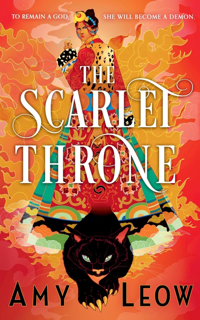 Cover image of "The Scarlet Throne" by Amy Leow