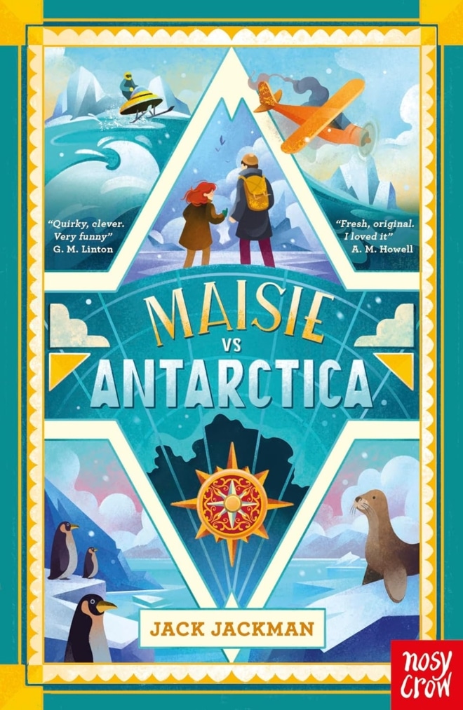 Cover image of "Maisie vs Antarctica" by Jack Jackman