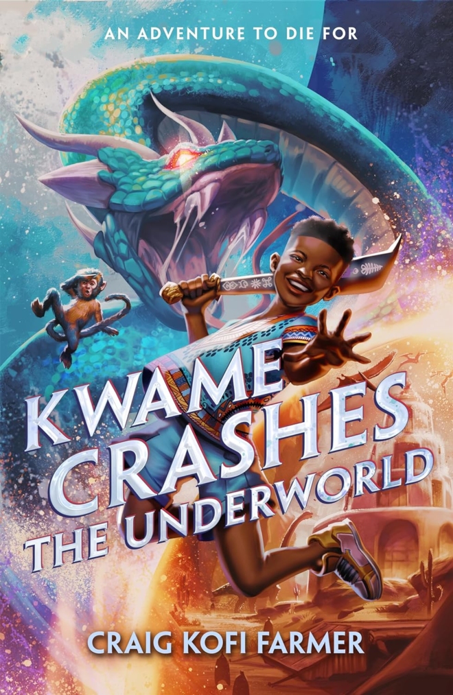 Cover image of "Kwame Crashes the Underworld" by Craig Farmer