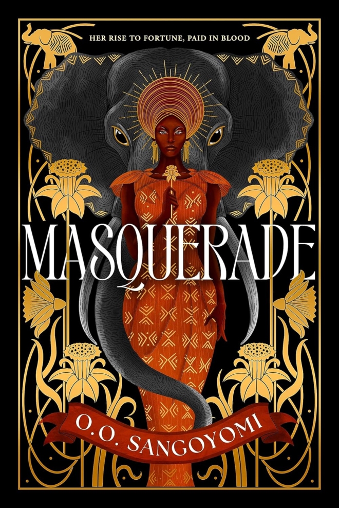 Cover image of "Masquerade" by O.O. Sangoyomi