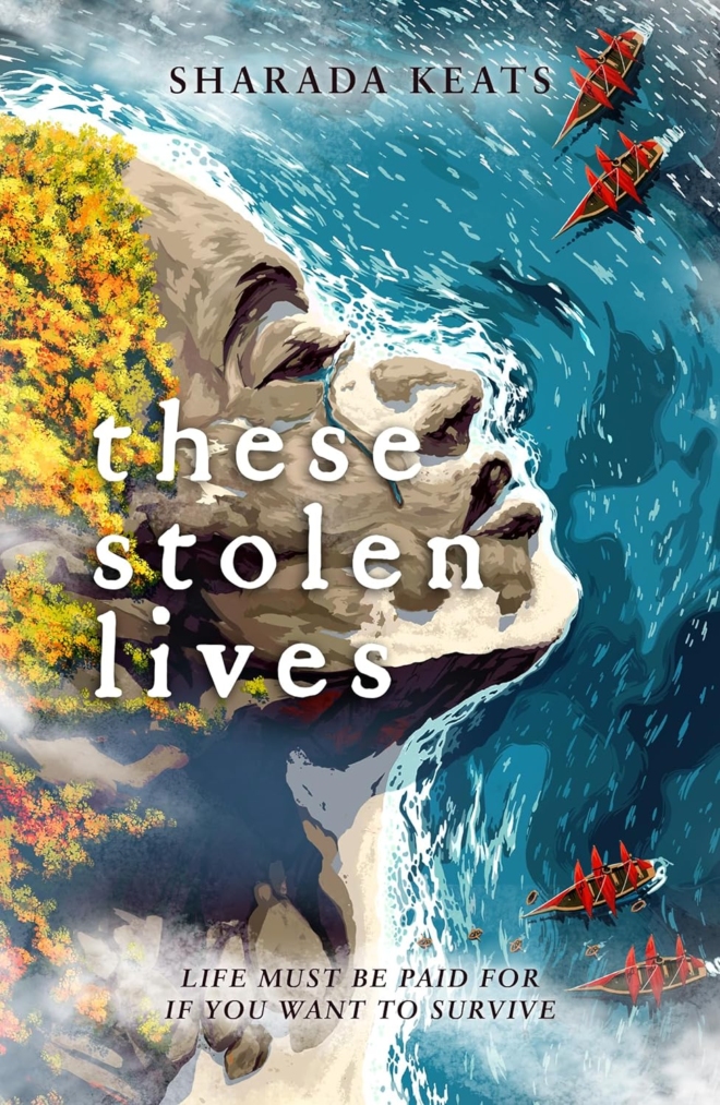 Cover image of "These Stolen Lives" by Sharada Keats