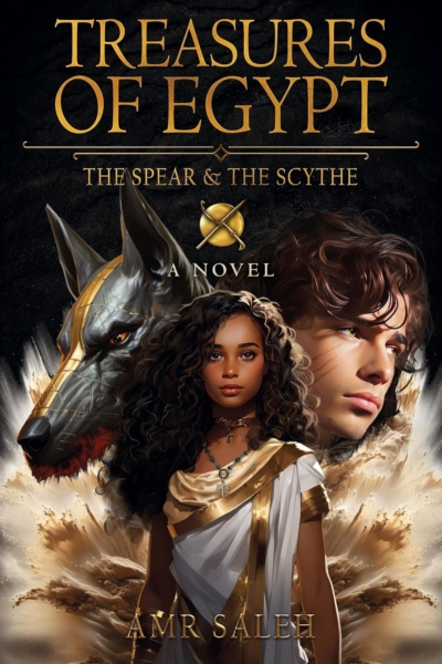 Cover image of "Treasures of Egypt: The Spear & the Scythe" by Amr Saleh