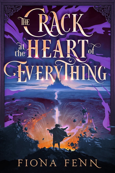 Cover image of "The Crack at the Heart of Everything" by Fiona Fenn