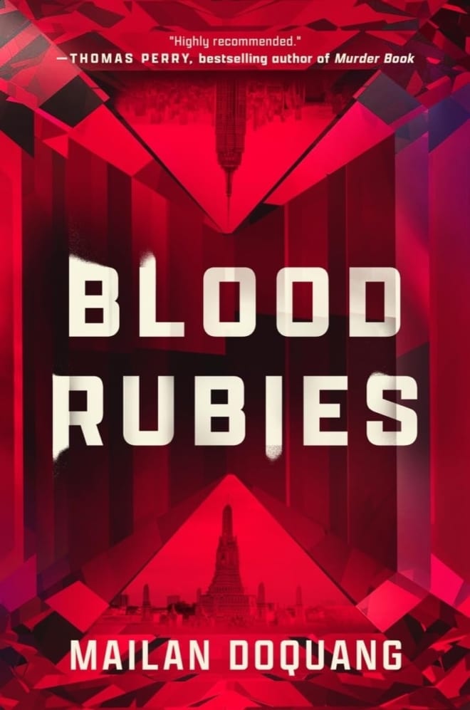 Cover image of "Blood Rubies" by Mailan Doquang