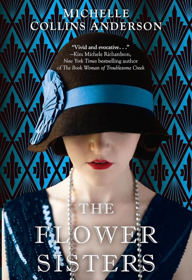 Cover image of "The Flower Sisters" by Michelle Collins Anderson