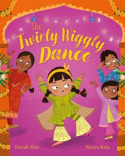 Cover image of "The Twirly Wiggly Dance" by Farrah Riaz