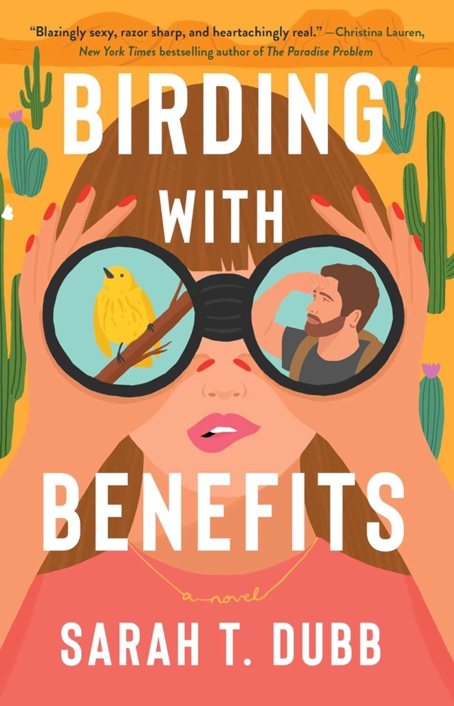 Cover image of "Birding with Benefits" by Sarah T. Dubb