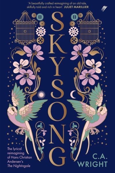 Cover image of "Skysong" by C. A. Wright