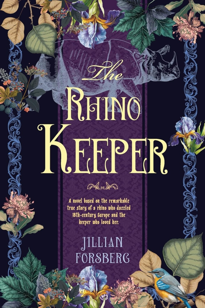 Cover image of "The Rhino Keeper" by Jillian Forsberg